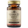 SOLGAR Vitamin D3 4000 IU 60 KAPSULA