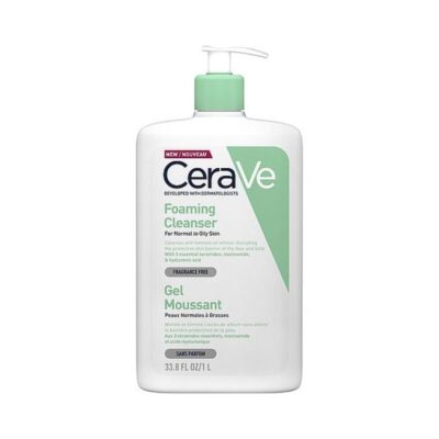 CERAVE FOAMING CLEANSER GEL MOUSSANT 1L