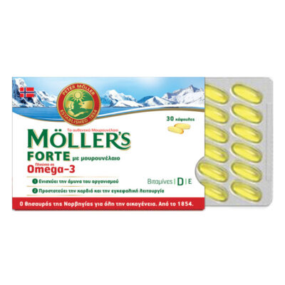 MOLLERS FORTE OMEGA 3 6+D3+E