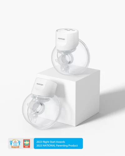 Momcozy-S12 Pro Wearable Breast Pump White Double Packs