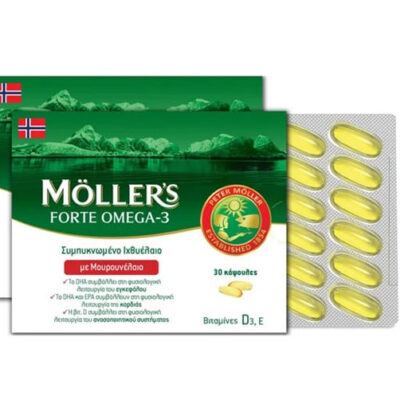 MOLLERS FORTE OMEGA 3 6+D3+E