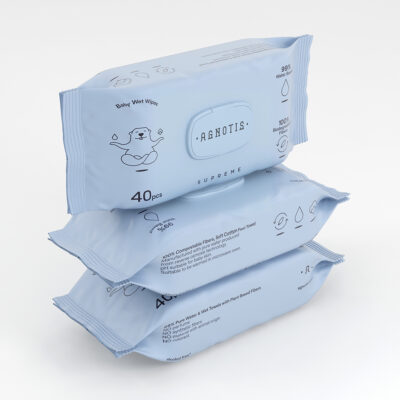Agnotis-Supreme Waterwipes 99% water based,40 cope (2+1)