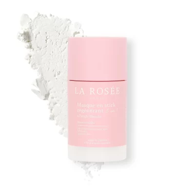 La Rosee-3 in 1 regenarating mask stick with white clay / Lekura te ndjeshme/ 75ml