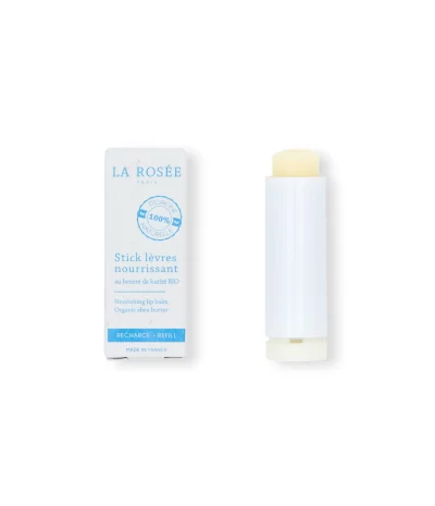 La Rosee- Refill Nourishing lip balm with irganic shea butter / 4.5 gr