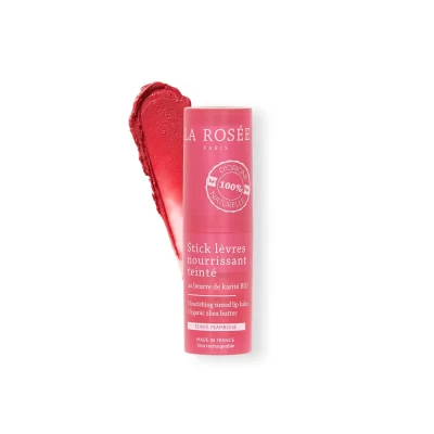 La Rosee-Refillable Nourishing tinted lip balm with organic shea butter / 4.5 gr