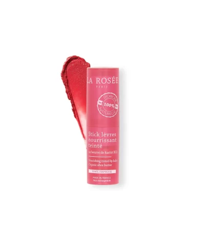 La Rosee-Refillable Nourishing tinted lip balm with organic shea butter / 4.5 gr