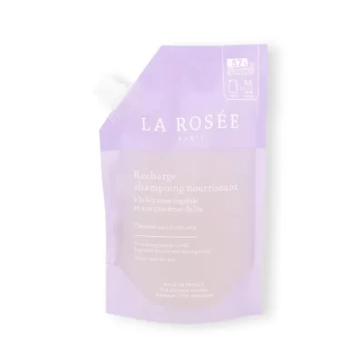 La Rosee- Refill Nourishing shampoo with vegetable keratin and wheat protein / Floke te thate ne shume te thate/ 400ml
