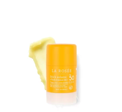 La Rosee- Sun stick with organic apricot oil SPF50/ Per gjithe familjen, qe nga lindja / 15ml