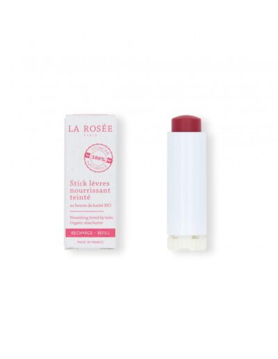 La Rosee- Refill Nourishing tinted lip balm with organic shea butter / 4.5gr