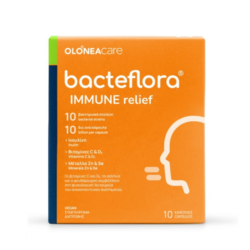 Olonea-Bacteflora Immune Relief, 10 vcaps