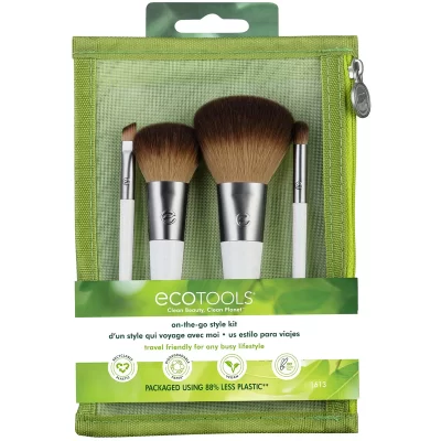 Ecotools On-The-Go Style Makeup Brush Kit (1613), 4pcs