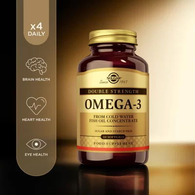 Solgar Omega-3 Fish Oil 120 SoftGels