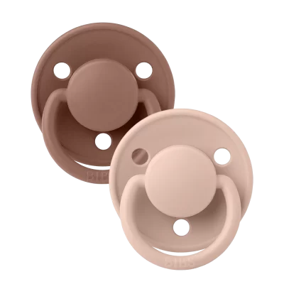 CUCA BIBS WOODCHUNK/BLUSH SIZE 1&2