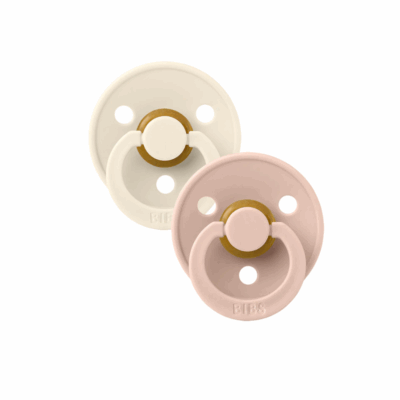 CUCA BIBS IVORY/BLUSH SIZE 1&2&3