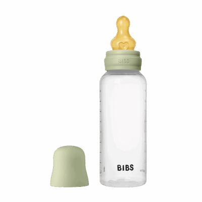SHISHE PLASTIKE BIBS MEDIUM FLOW SAGE 270ML