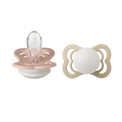 CUCA BIBS SUPREME BLUSH/VANILLA GLOW SIZE 1&2