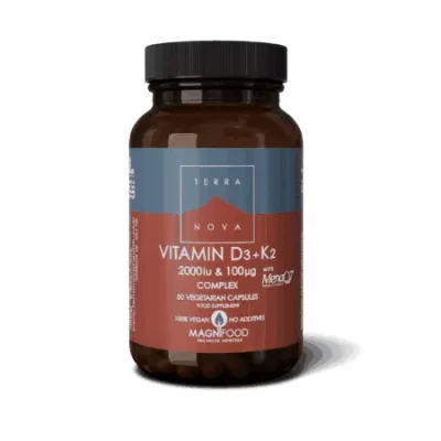 Terranova Vitamin D3+K2 2000 iu&100 µg