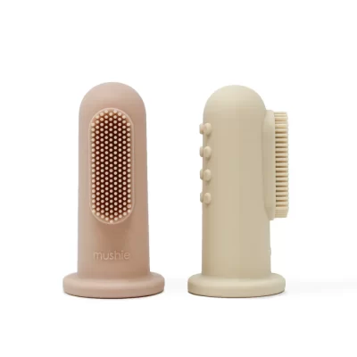 Furca dhëmbësh silikoni për bebe (2 pack) - Figura 2