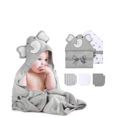 Momcozy Baby Hooded Towel