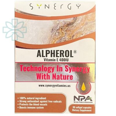 SYNERGY - Alpherol Vitamin E 400 IU