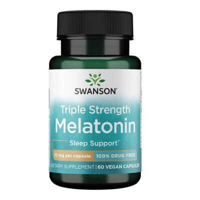 SWANSON-Triple Strength Melatonin 60 cap