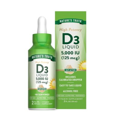 NATURE'S TRUTH - Vitamin D3 5000 mcg liquid