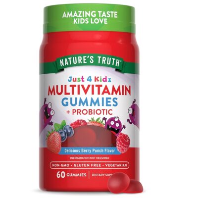 NATURE'S TRUTH - Multivitamin Gummies + Probiotic 60 pcs