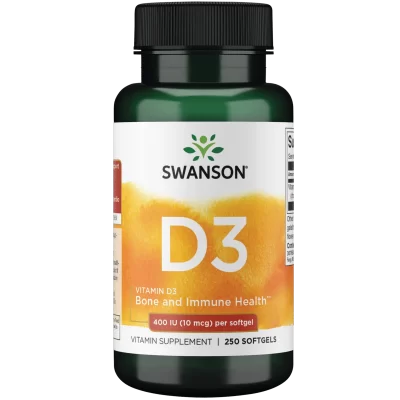 SWANSON - Vitamin D3 250 soft gel