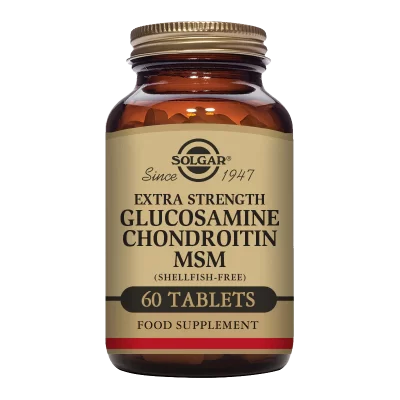 SOLGAR- Extra Strength Glucosamine Chondroitin MSM 60 tb