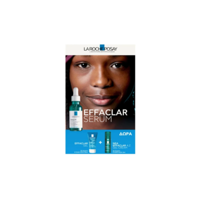 LA ROCHE POSAY - Effaclar Serum 30 ml + Effaclar Gel 50 ml + Nea Effaclar A.Z Gel Cream