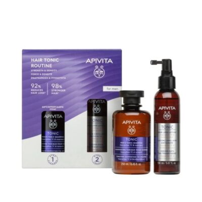 APIVITA- Hair Tonic Routine for Men