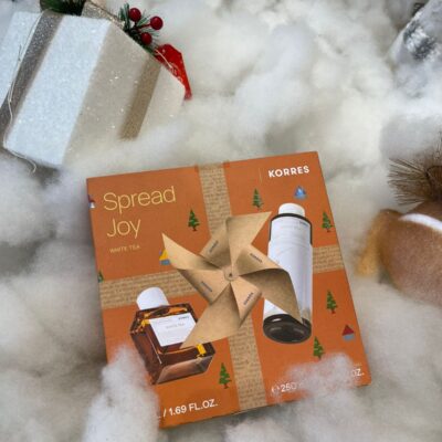 GIFT SET  KORRES - Spread Joy Eau De Toilette+ Body Lotion  White Tea