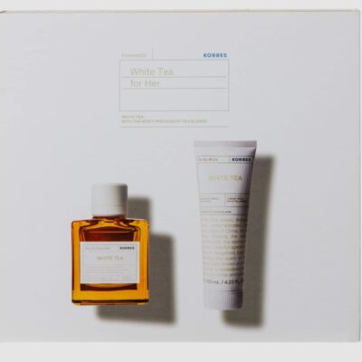 GIFT SET  KORRES SPREAD JOY - Eau de Toilette + Body Milk White Tea