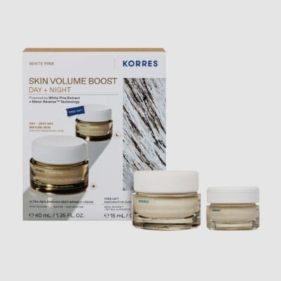 GIFT SET KORRES - Skin Volume Boost Day+Night with White Pine Extract