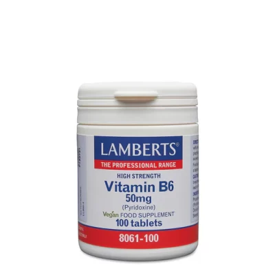 Lamberts - B-6 50 mg (Pyridoxine) x100 tab