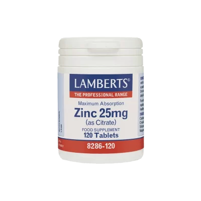 Lamberts-Zinc 25mg 120*tab