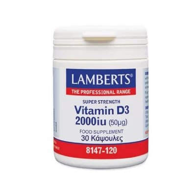 Lamberts-Vitamin D3 2000IU *30 caps