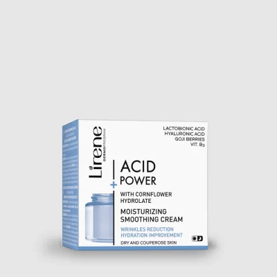Lirene - Moisturizing Smoothing Cream with Lactobionic Acid