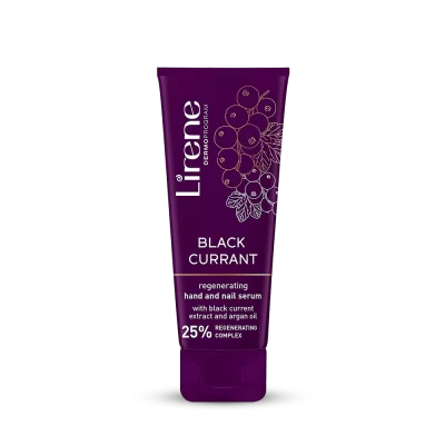 Lirene - Currant Regenerating Serum for hands and nails with argan oil