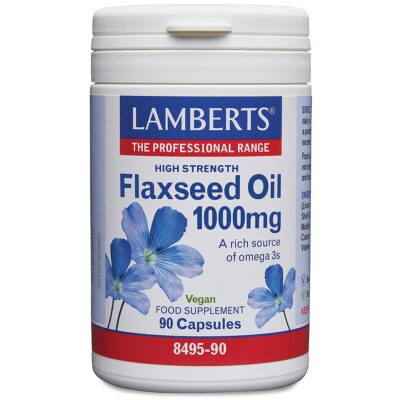 Lamberts - Flax Seed Oil 1000mg 90 caps