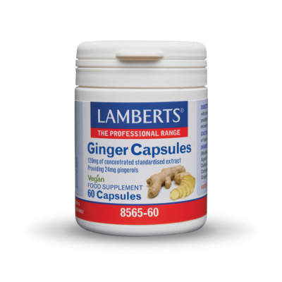 Lamberts - Ginger 120mg x 60 caps
