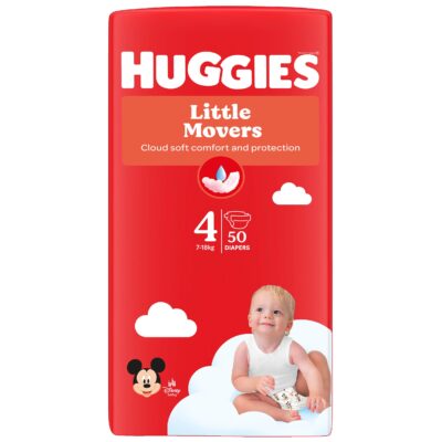 Huggies - Little Movers 4 (7-18kg) 50cp