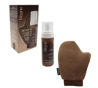 Lirene - Self-Tanning Foam Espresso + Glove