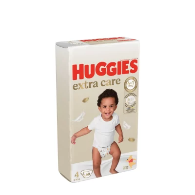 Huggies - Extra Care Diapers, 4 (60cp) (8-16kg)