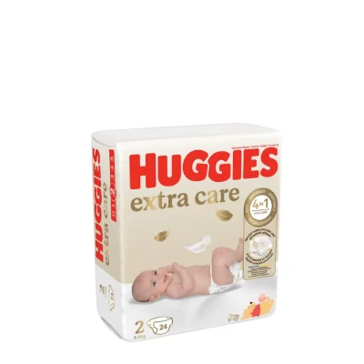 Huggies - Extra Care Diapers, 2 (3-6kg)