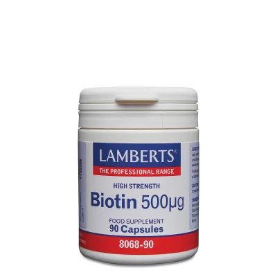 Lamberts - Biotin 500mcg x 90 caps