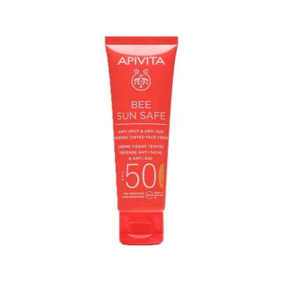 Apivita - Bee Sun Safe Anti-Wrinkles tinted, SPF50 (50ml)