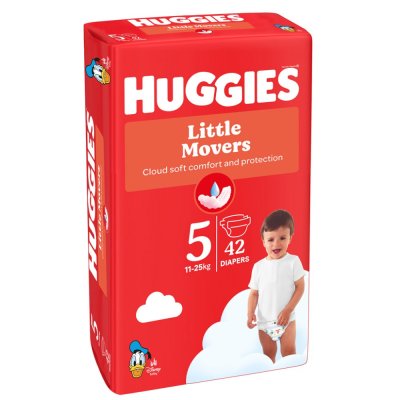 Huggies - Little Movers 5, (11-25kg) 42cp