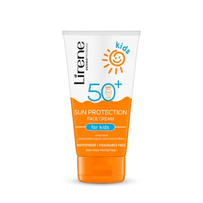 Lirene - Sun Kids, Sun Protection Face Cream spf50+, waterproof