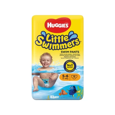 Huggies - LS Swim Pants (5-6), 11cp, 12-18kg